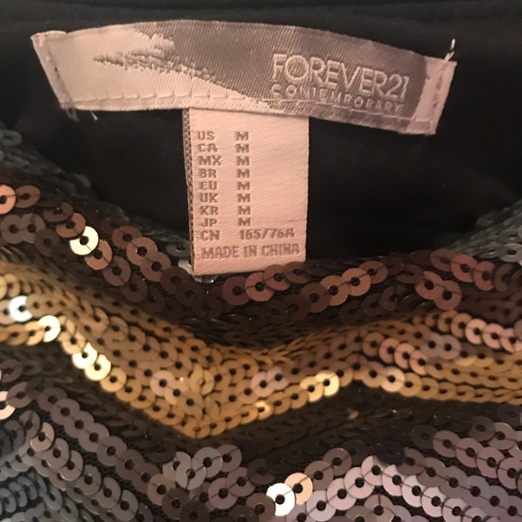 Sequined NWT skirt - gold, bronze & silver - Picture 4 of 5